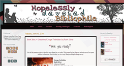 Desktop Screenshot of hopelessbibliophile.com